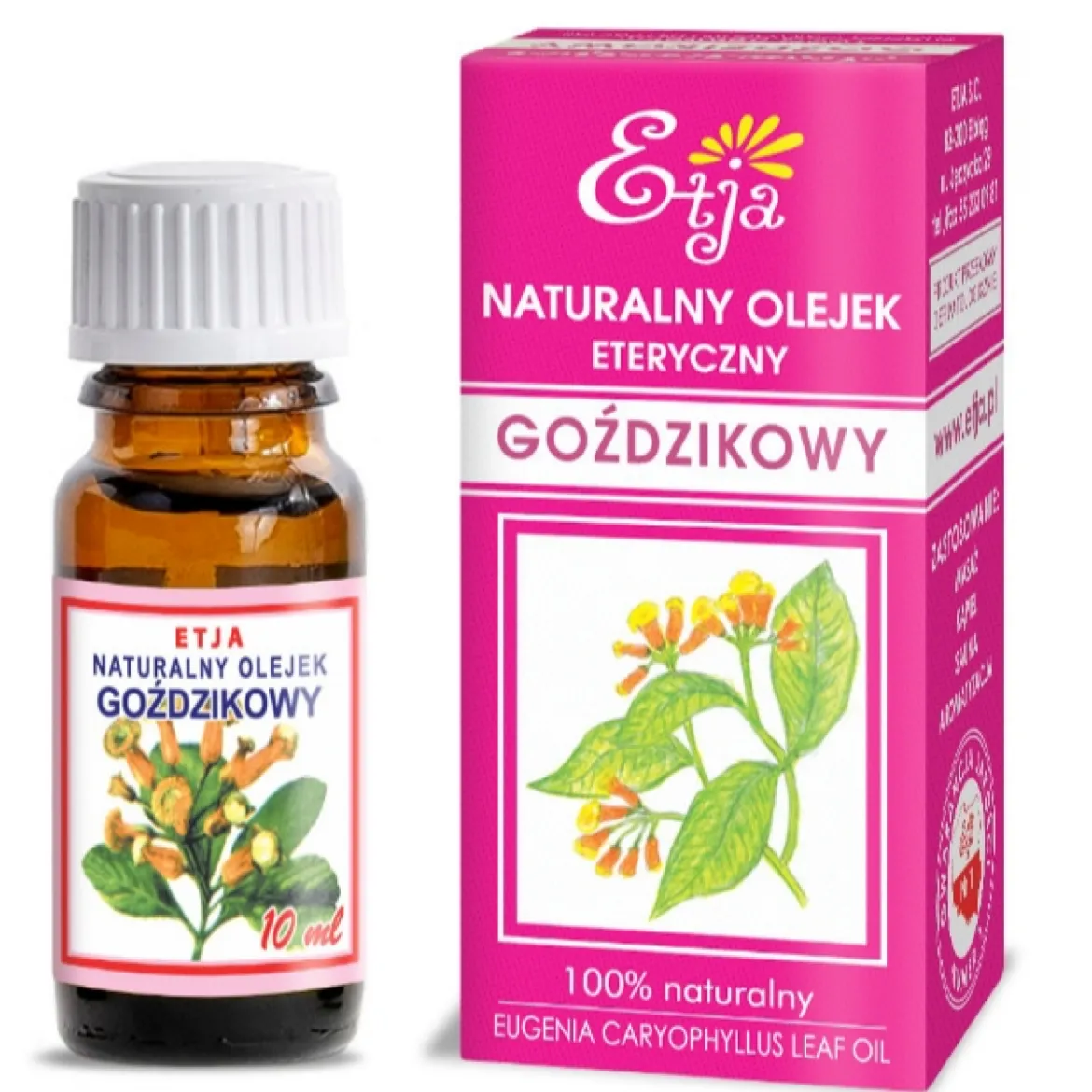 Olejek Goździkowy 10ml Etja