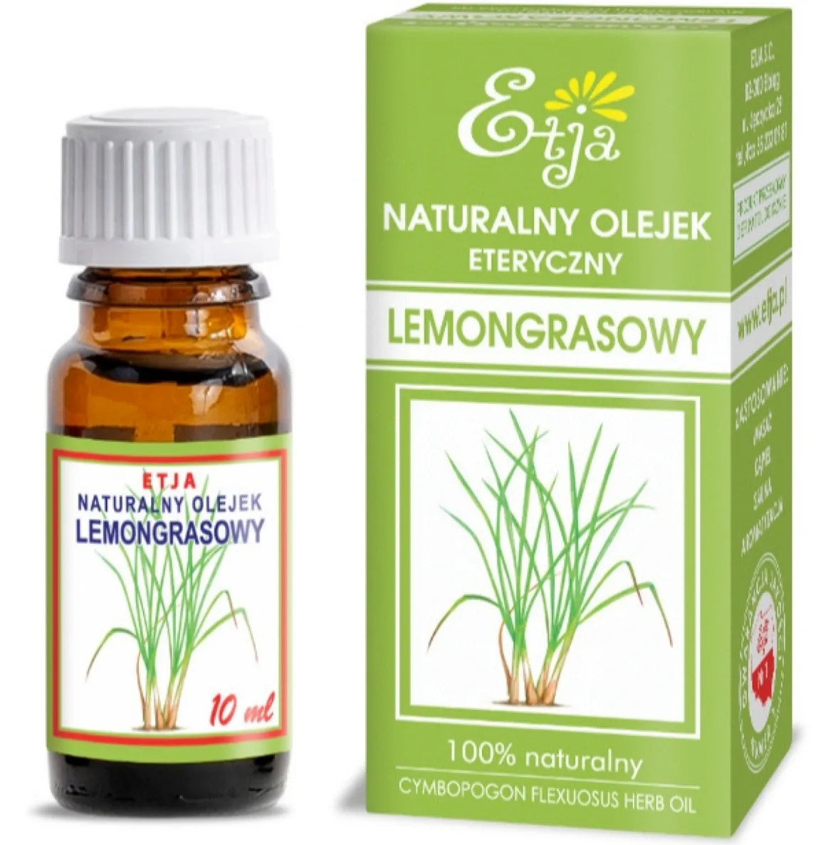 Olejek Lemongrasowy 10ml Etja