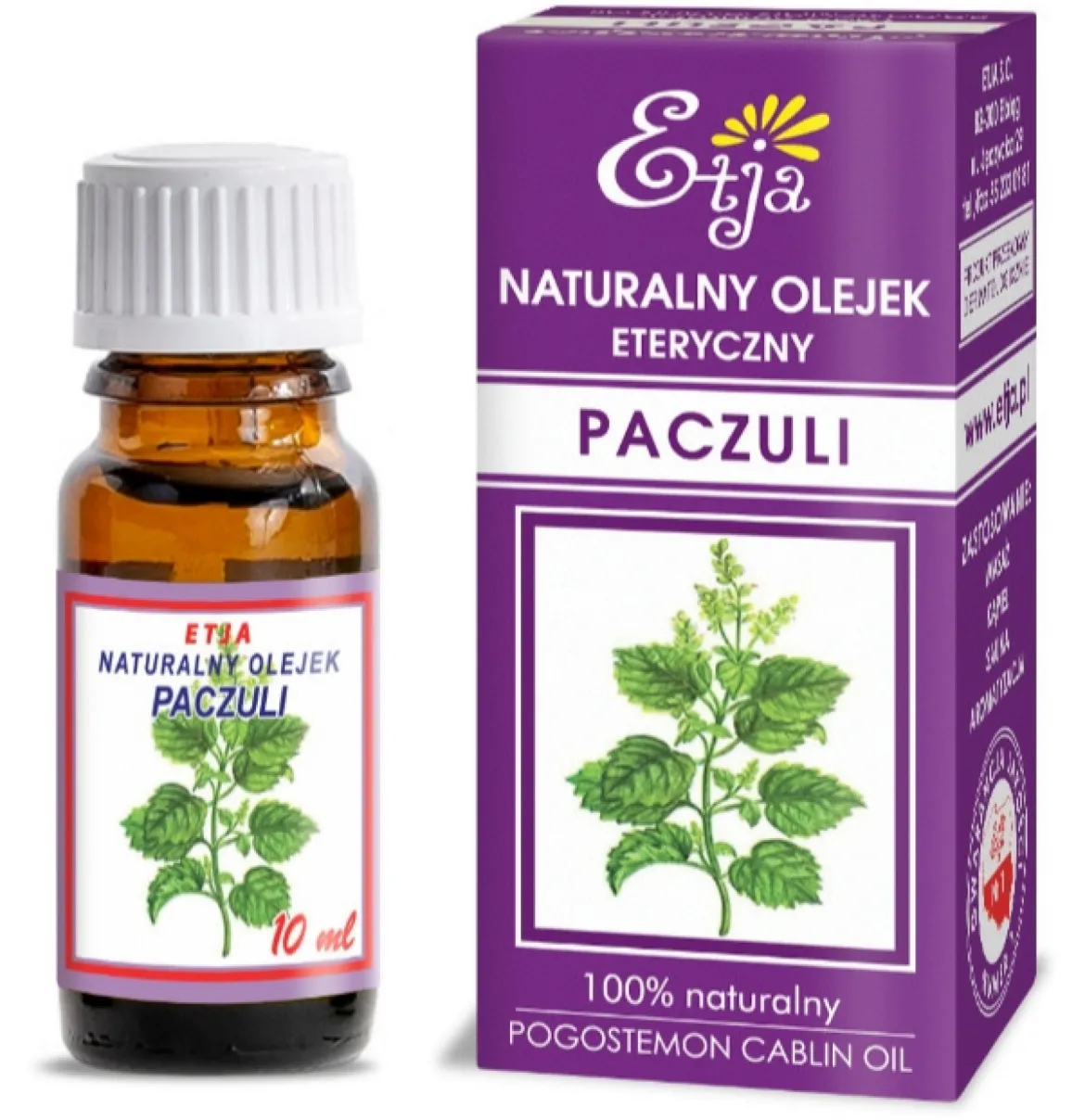 Olejek Paczuli 10ml Etja