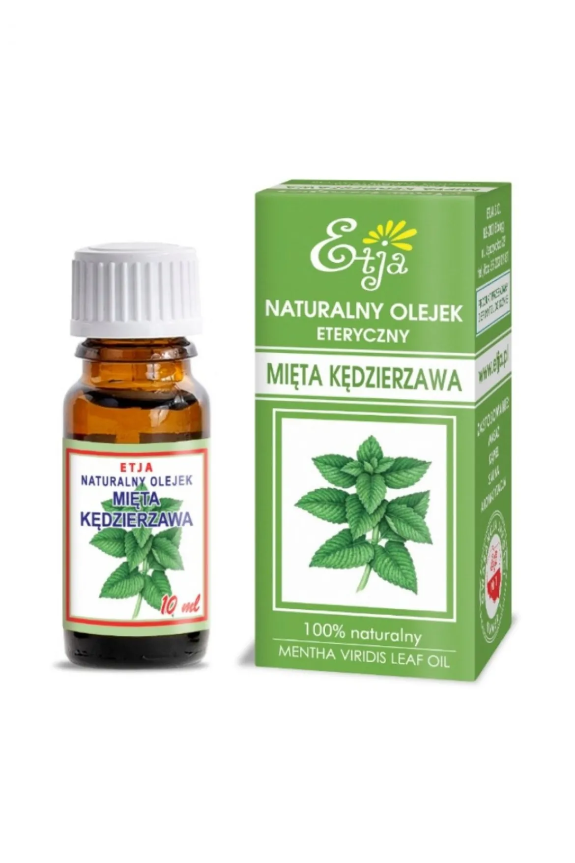 Olejek z Mięty Kędzierzawej 10ml Etja