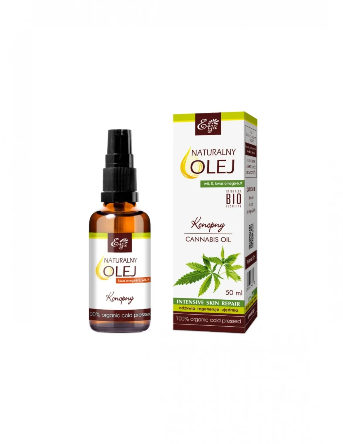 Olej Konopny Bio 50ml Etja