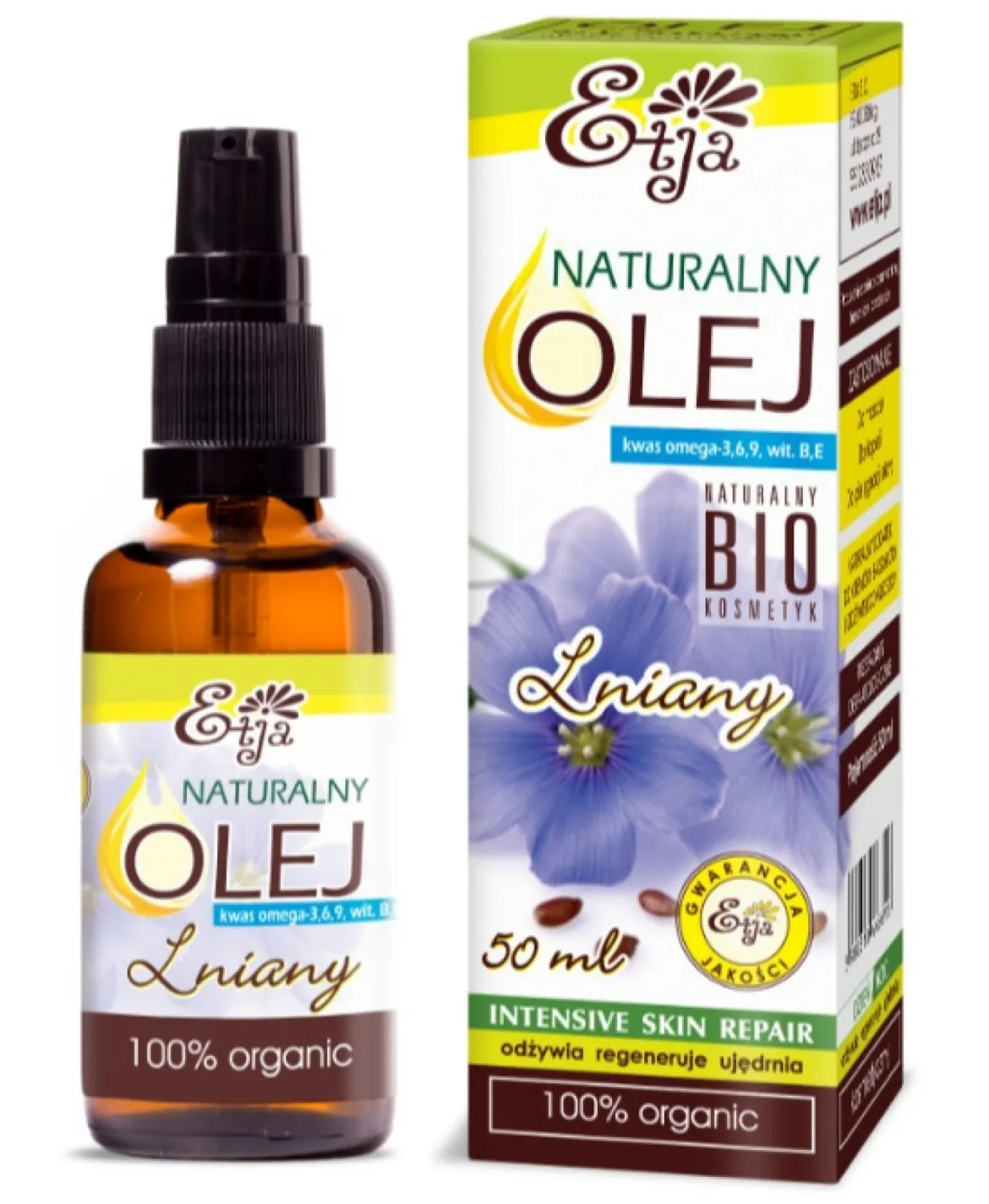 Olej Lniany 50ml Etja