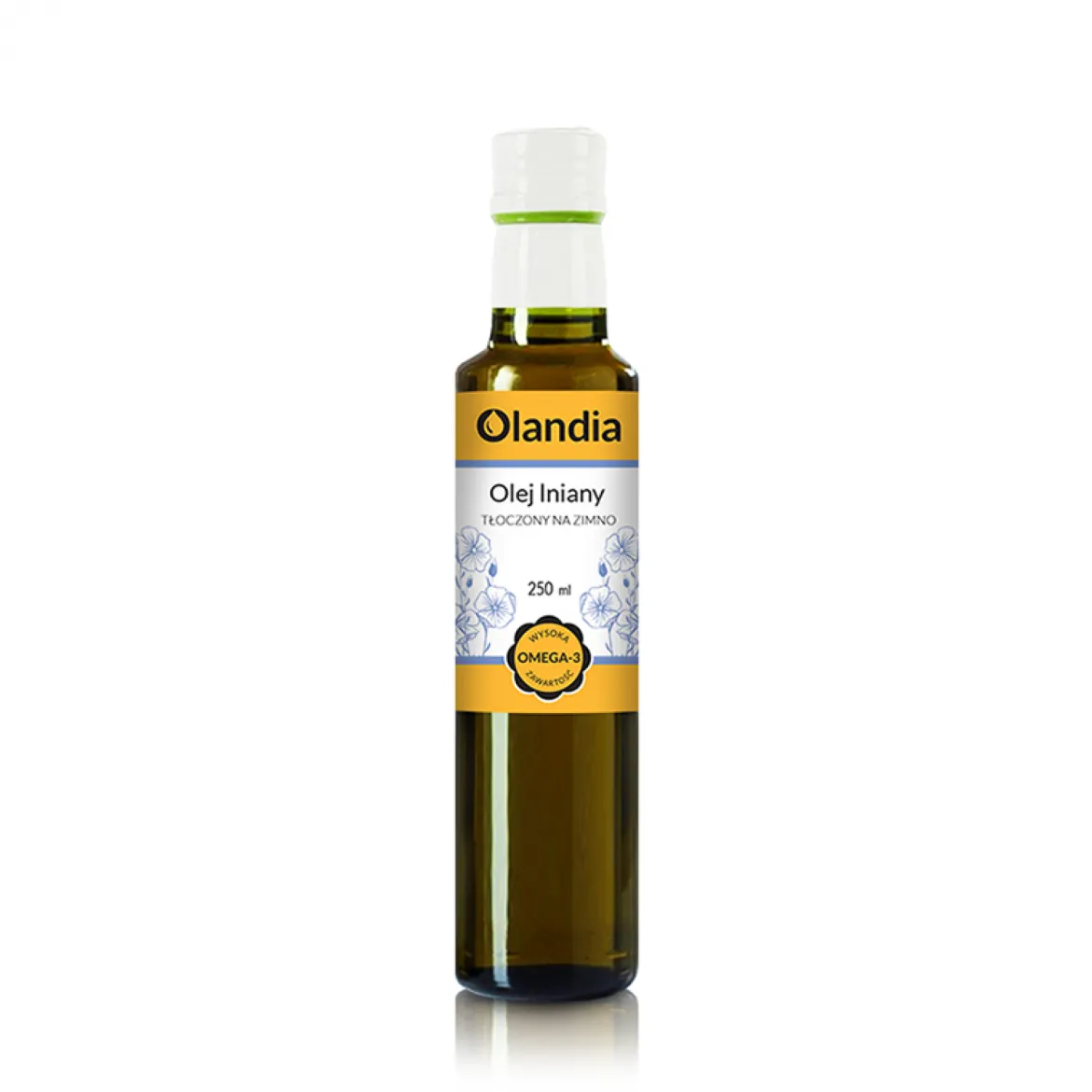 Olej Lniany Tłoczony na Zimno 250ml Olandia