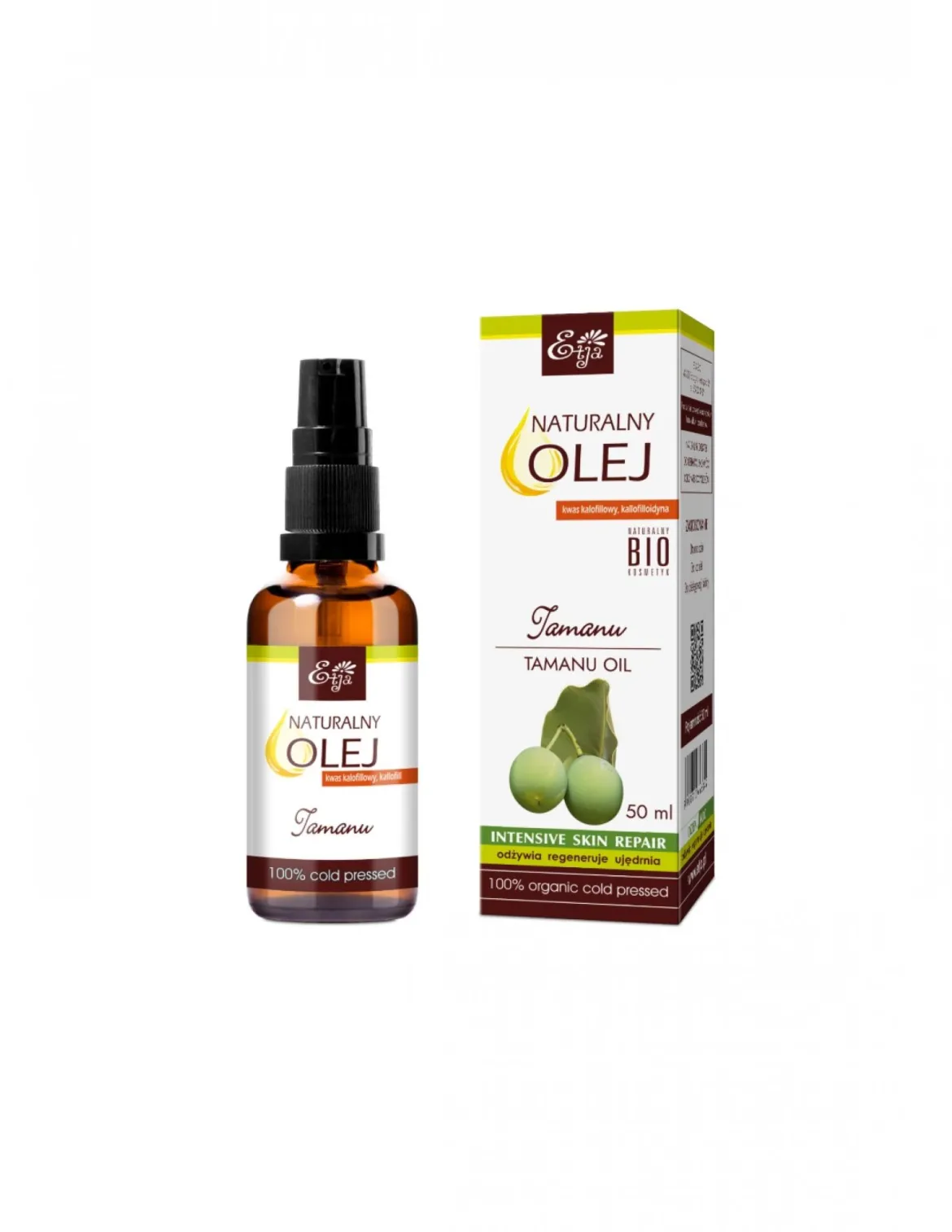 Olej Tamanu Bio 50ml Etja