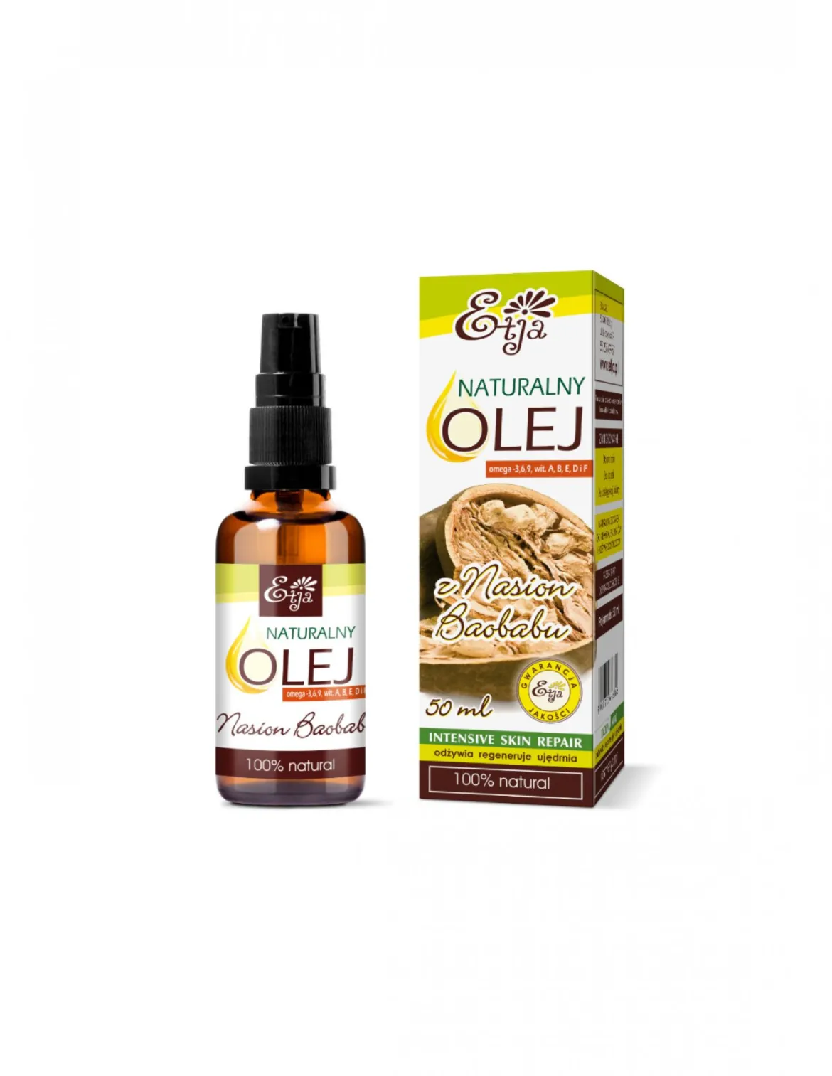 Olej z nasion baobabu 50ml Etja