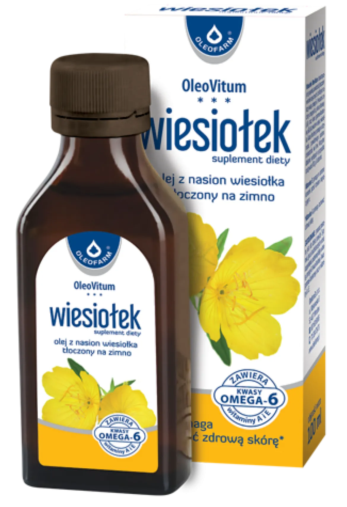 Olej z nasion Wiesiołka 100ml Oleofarm