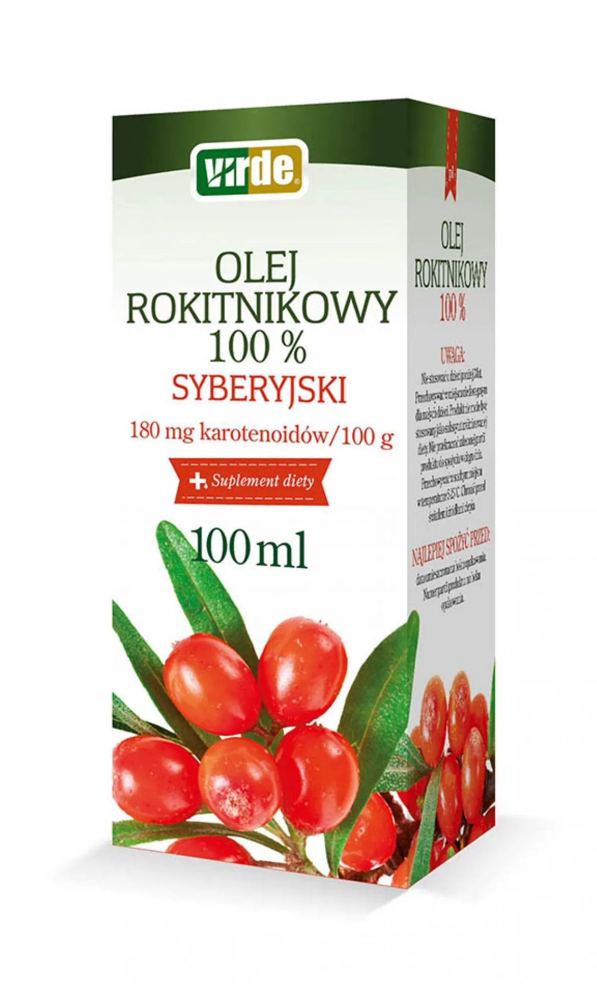 Olej z rokitnika 100ml Virde