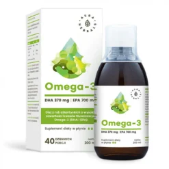 Omega-3 370 DHA / 700 EPA 200ml Aura Herbals