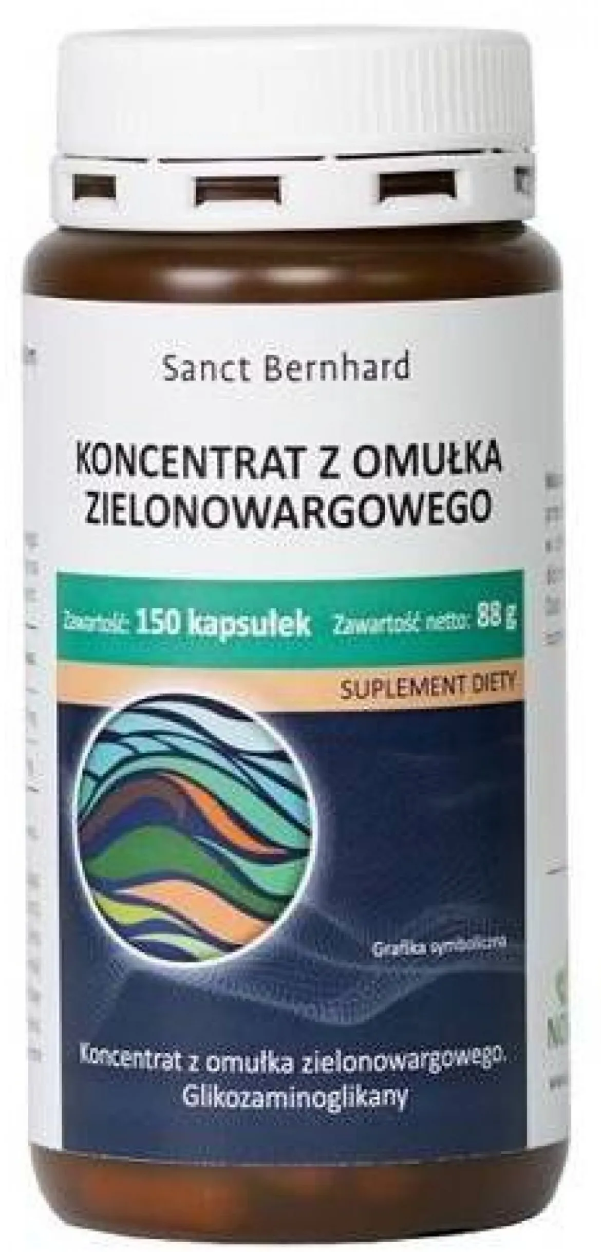 Omułek koncentrat 150 kaps. Sanct Bernhard