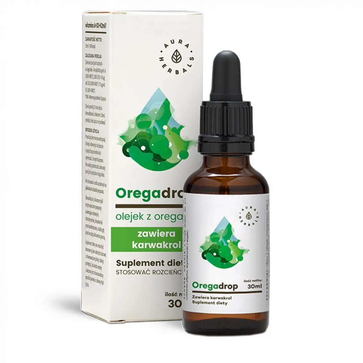 Oregadrop - Olejek z Oregano 30ml Aura Herbals