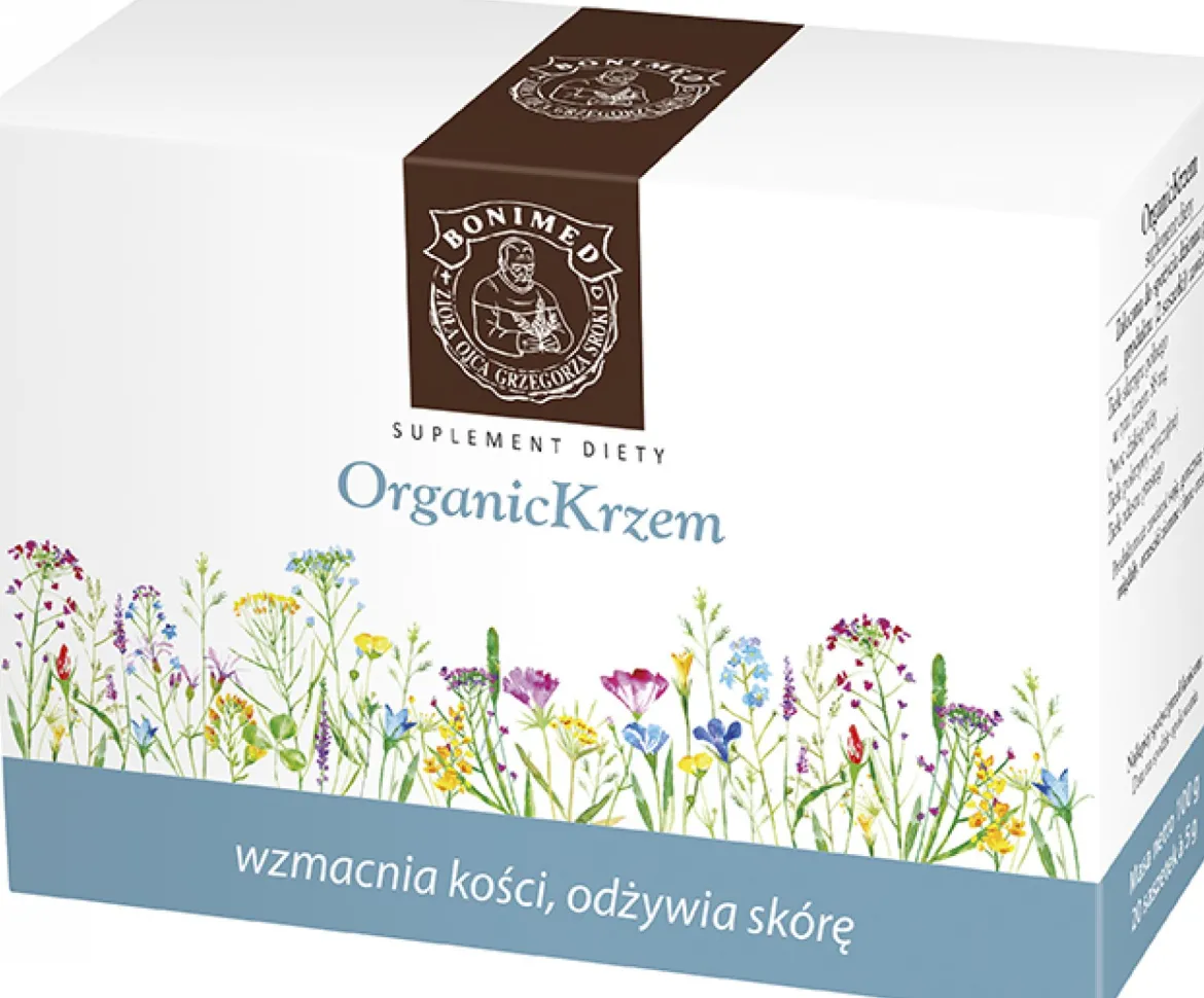 Organiczny Krzem 20 saszetek 100g Bonimed