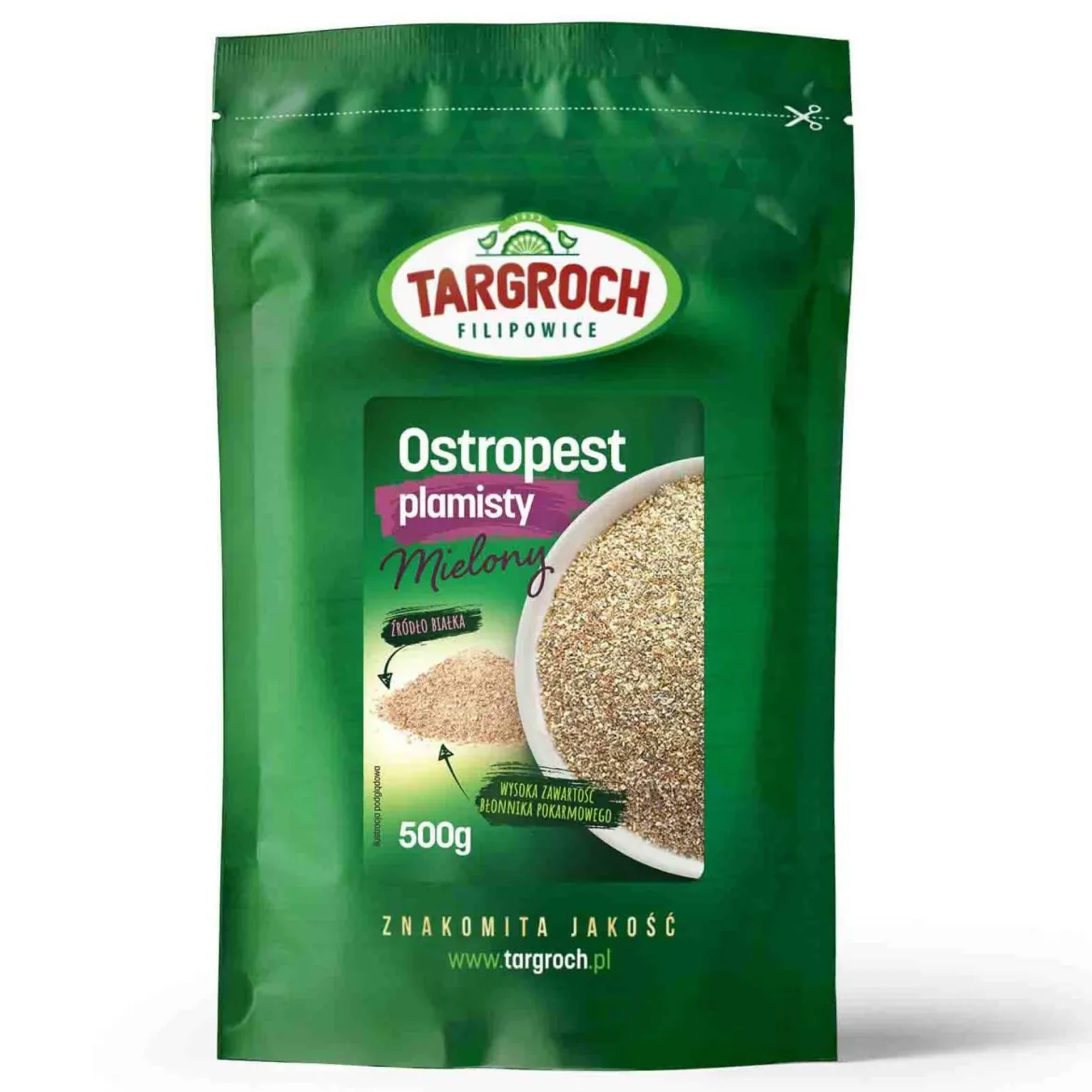 Ostropest mielony 500g Targroch