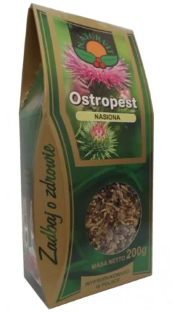 Ostropest nasiona całe 200g Natura Wita