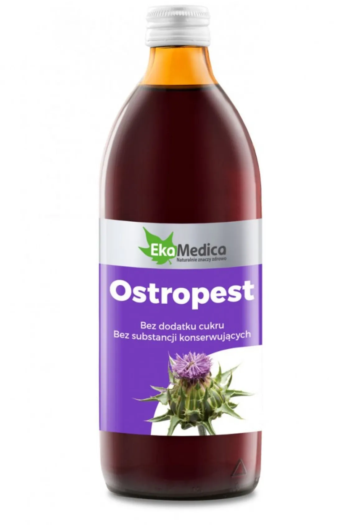 Ostropest sok 100% 500ml EkaMedica
