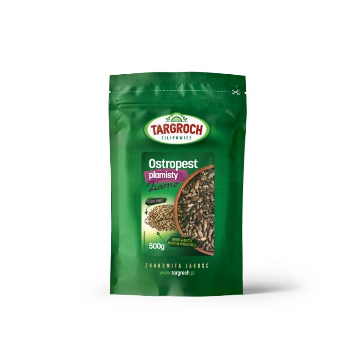 Ostropest ziarno 500g Targroch