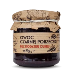Owoc czarnej porzeczki bez dodatku cukru 190g Herbapol