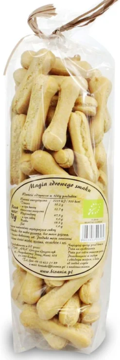 Pałeczki ptysiowe bez dodatku cukru BIO 70g Biopont