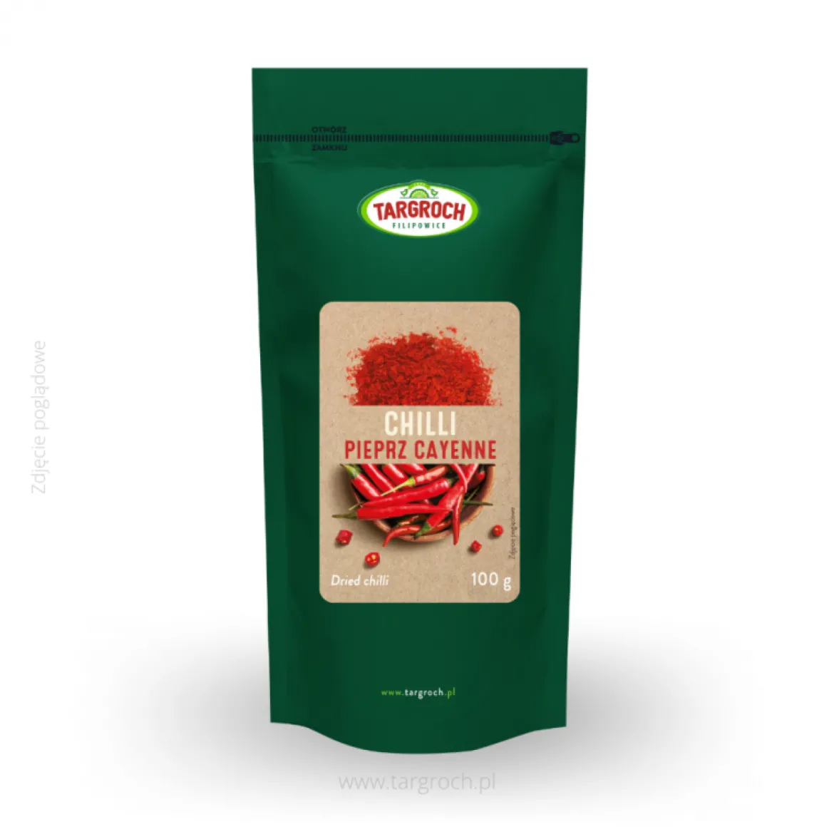 Papryka chili - pieprz cayenne 100g Targroch