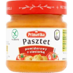 Pasztet Pomidorowy z Cieciorką Bezglutenowy 160g Primavika