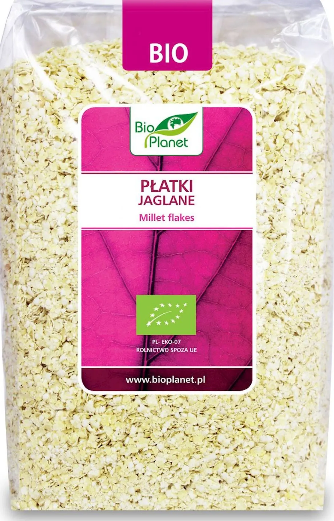 Płatki Jaglane BIO 600g Bio Planet