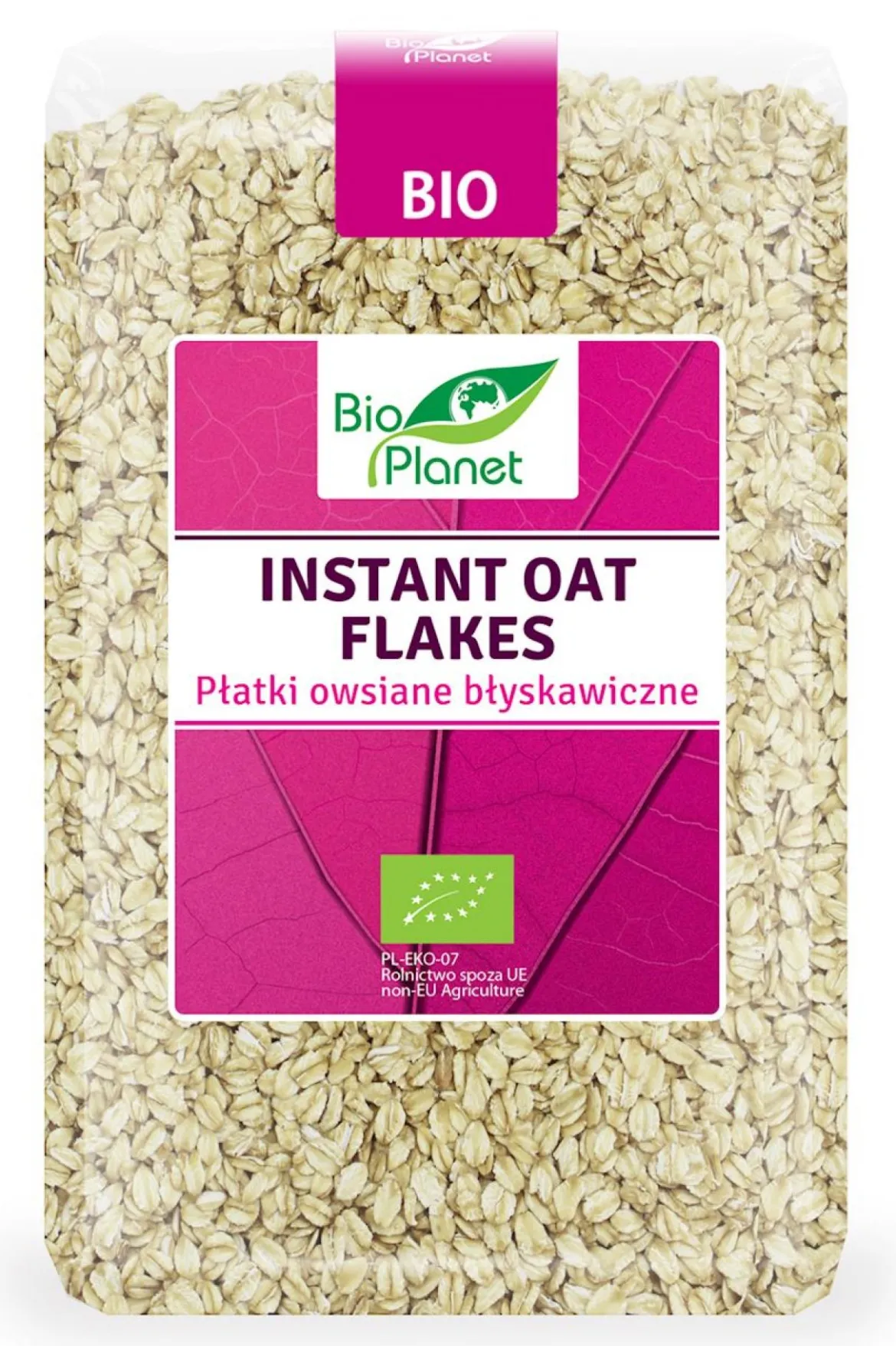 Płatki Owsiane Błyskawiczne BIO 1kg Bio Planet