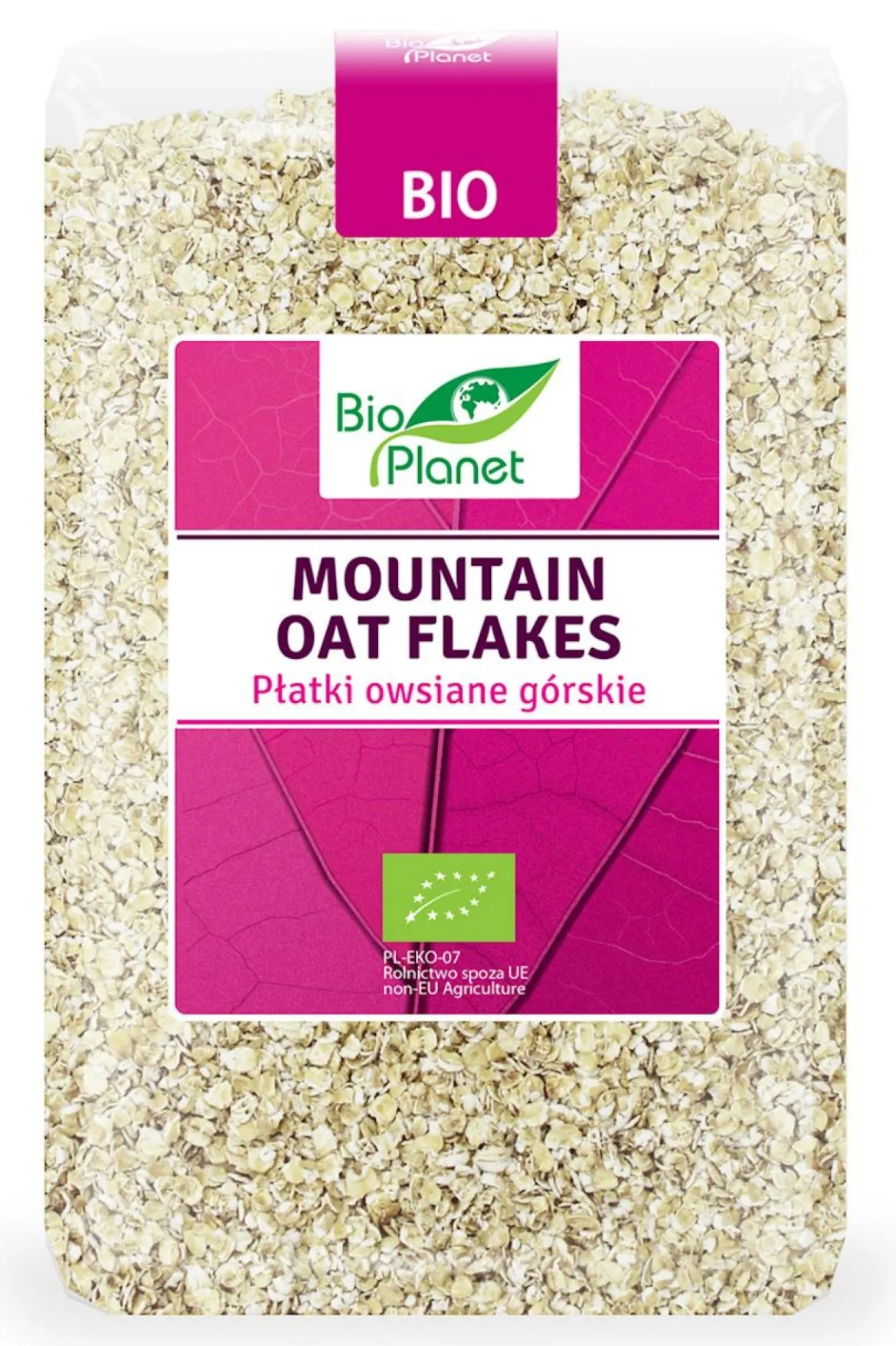 Płatki Owsiane Górskie BIO 1kg Bio Planet