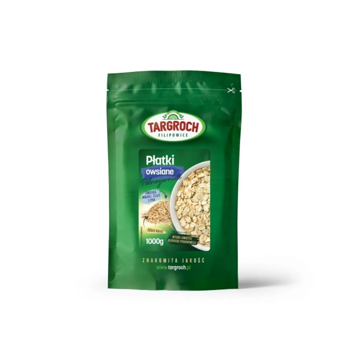 Płatki owsiane 1kg Targroch