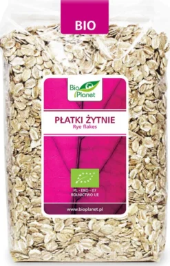 Płatki Żytnie BIO 600g Bio Planet