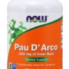 Pau D'Arco 500mg 100 kapsułek Now Foods