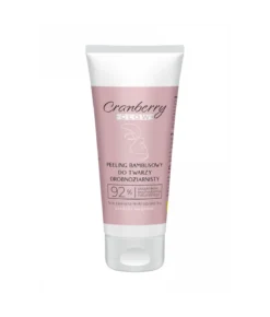 Peeling bambusowy do twarzy Drobnoziarnisty 50ml Cranberry Glow