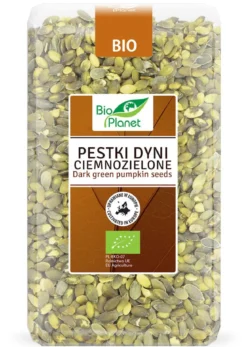 Pestki dyni ciemnozielone - uprawiane w europie BIO 1kg Bio Planet