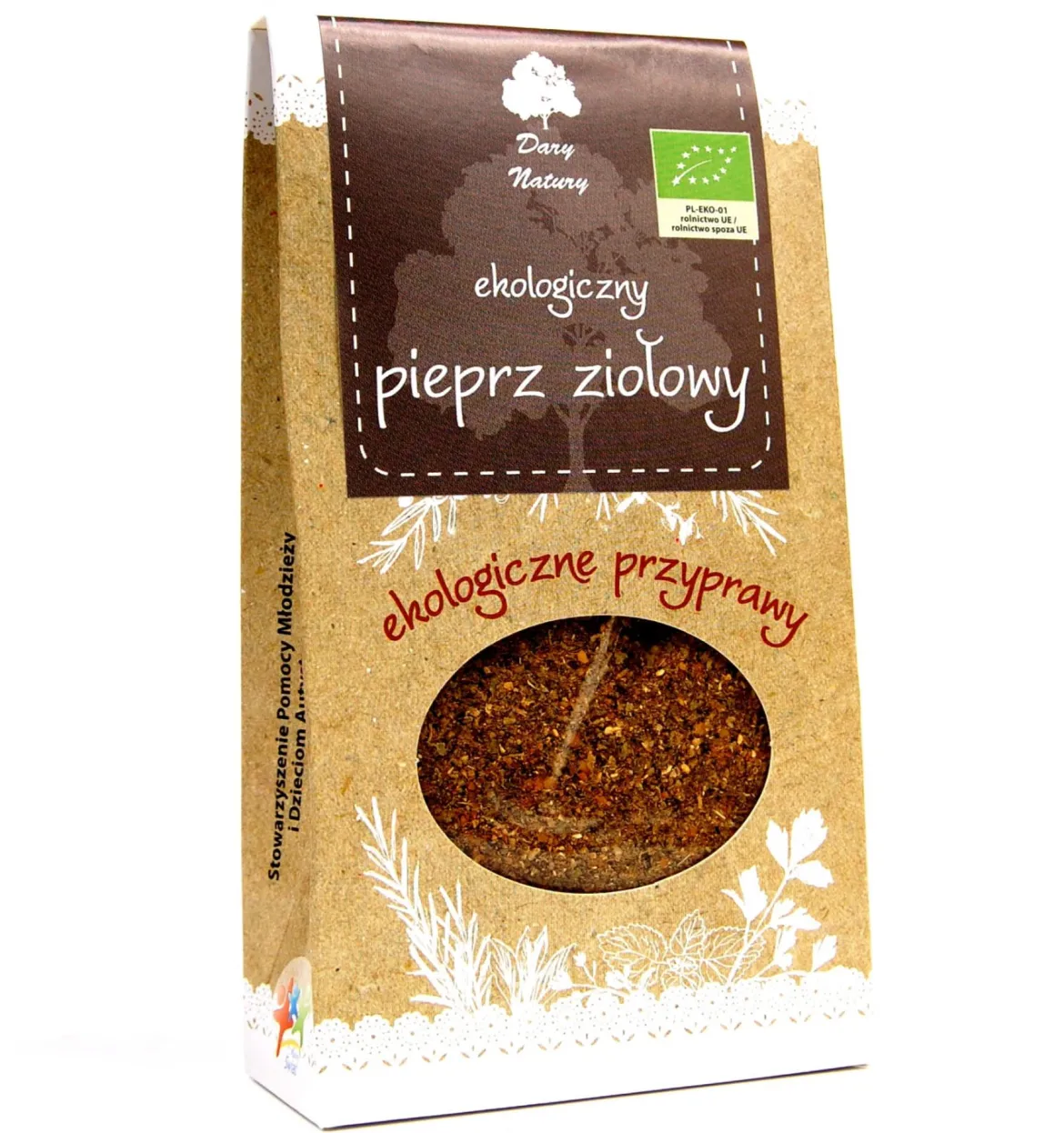 Pieprz ziołowy EKO 60g Dary Natury