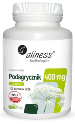 Podagrycznik ekstrakt 400mgx100kaps Aliness