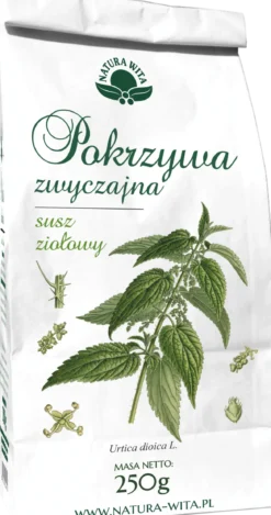 Pokrzywa zwyczajna susz ziołowy 250g Natura Wita