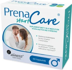 PrenaCare START dla mężczyzn x 60 Vege caps. Aliness