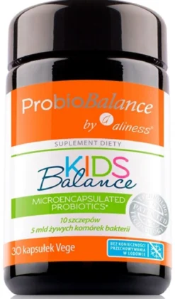 ProbioBalance Kids Balance 5mld. x 30 Vege kaps Aliness