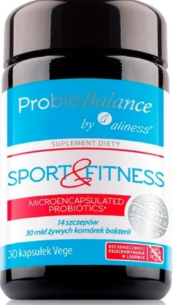 ProbioBalance Sport & Fitness Balance 30 mld. x 30 vege caps Aliness