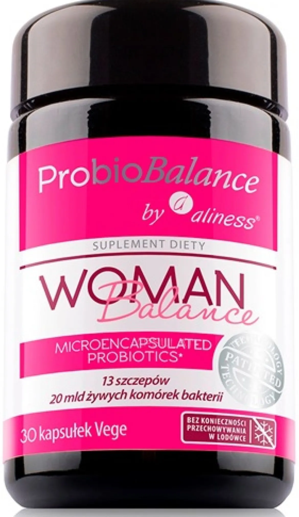 ProbioBalance Woman Balance 20mld 30 kapsułek Aliness