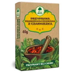 Przyprawa pomidorowo- czosnkowa z czarnuszką 40g Dary Natury