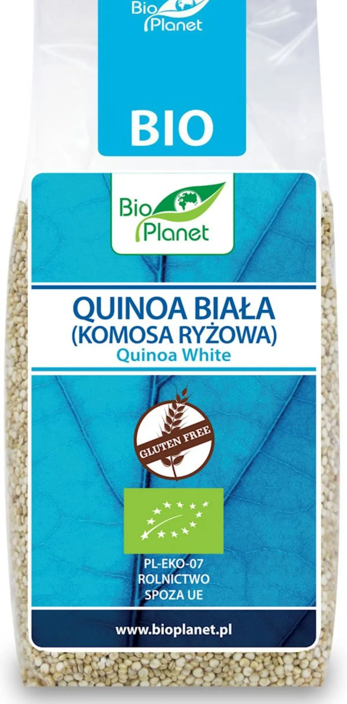 Quinoa Biała (Komosa Ryżowa) bezglutenowa BIO 250g Bio Planet