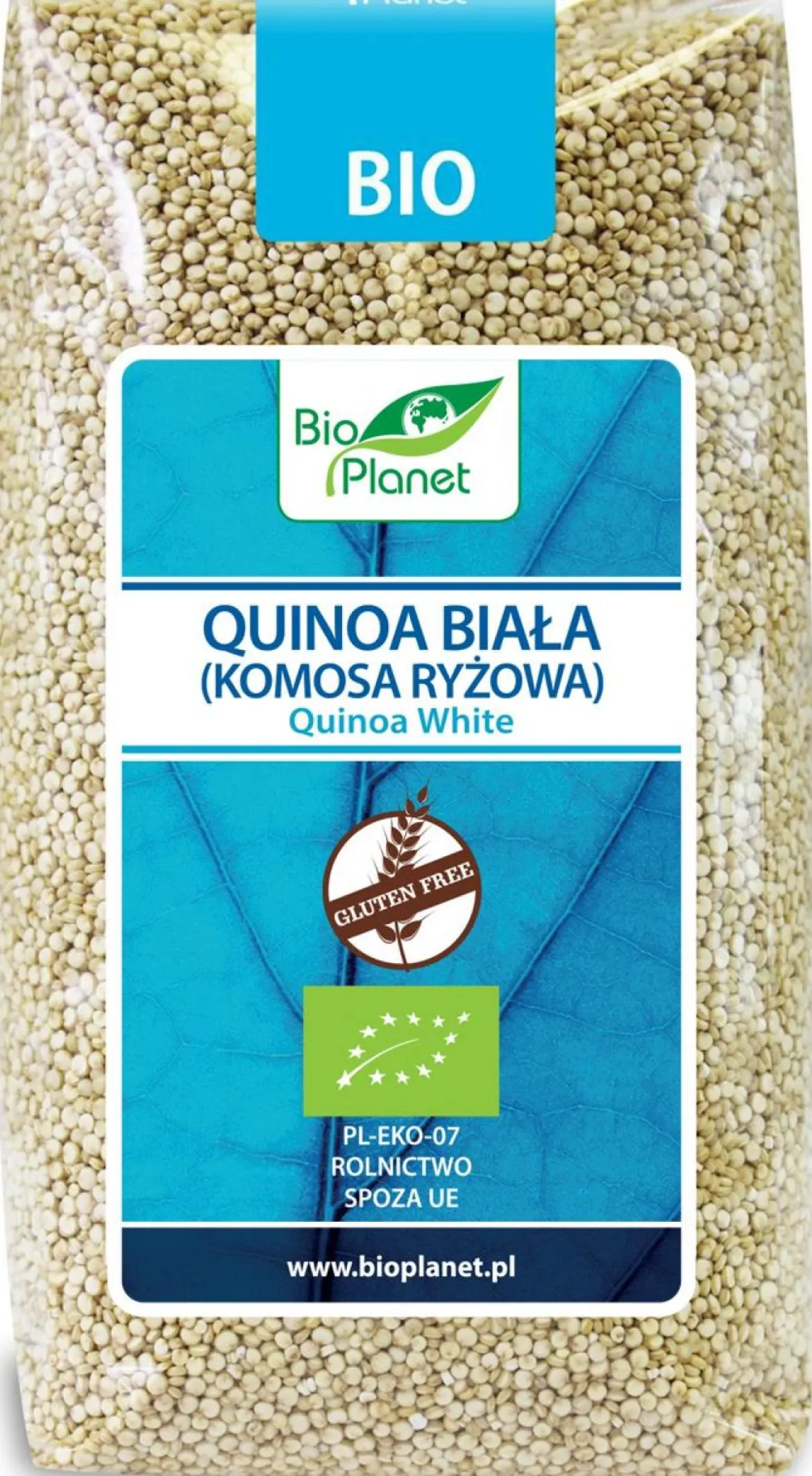 Quinoa Biała (Komosa Ryżowa) Bezglutenowa BIO 500g Bio Planet