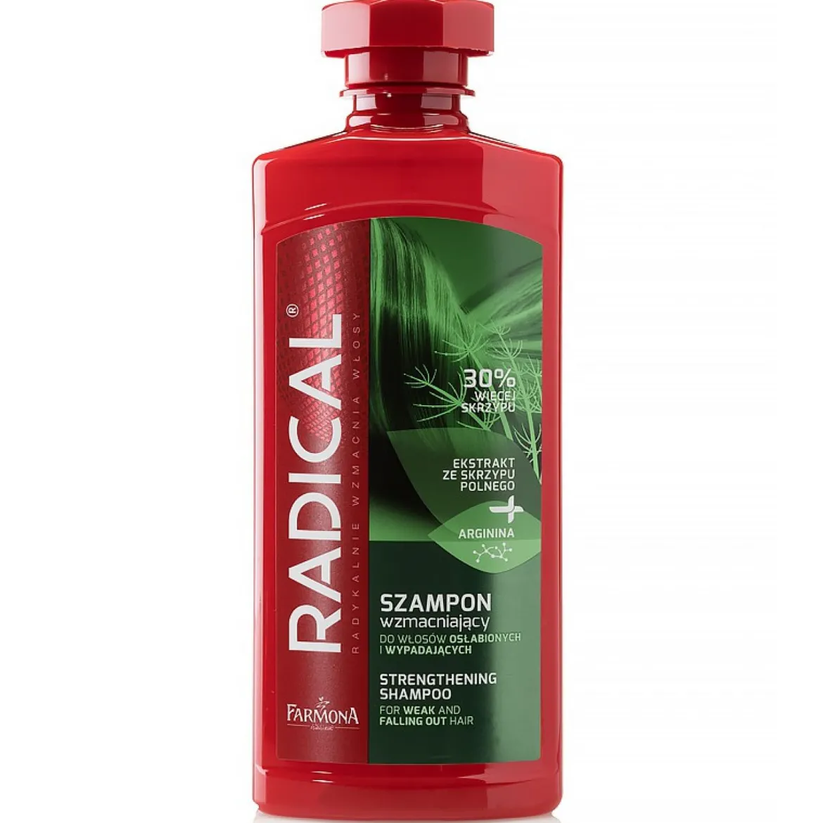 Radical Szampon wzmacniający do włosów osłabionych i wypadających 400ml Farmona