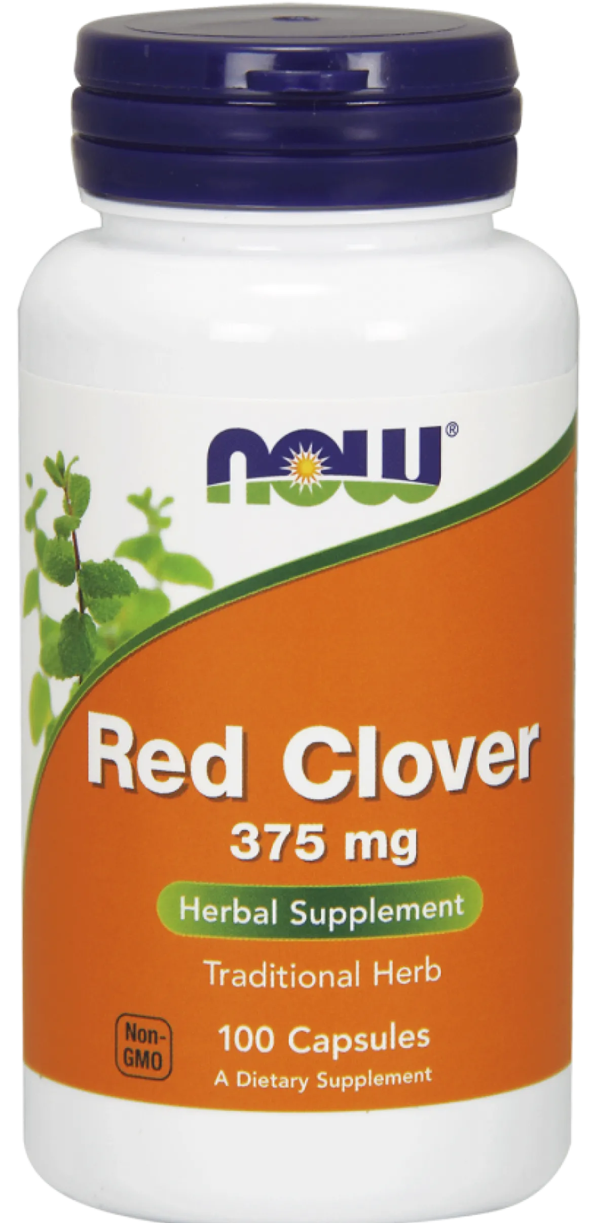 Red Clover 375mg 100 kapsułek Now Foods