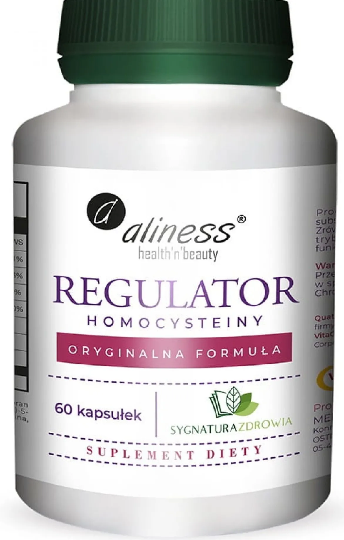 Regulator homocysteiny 60 kaps Aliness