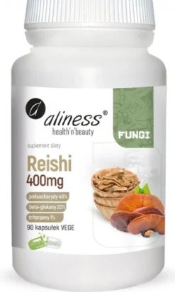 Reishi 90 kapsułek Aliness