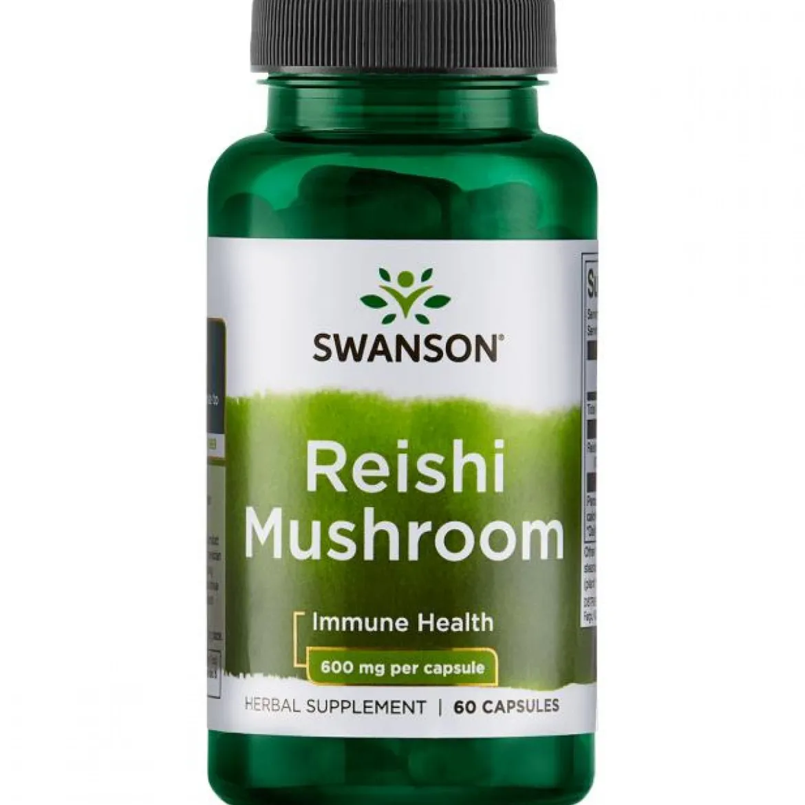 Reishi Mushroom 600mg 60kaps Swanson