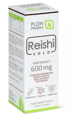 Reishi Solo Ekstrakt 600mg 100ml Plon Pharm