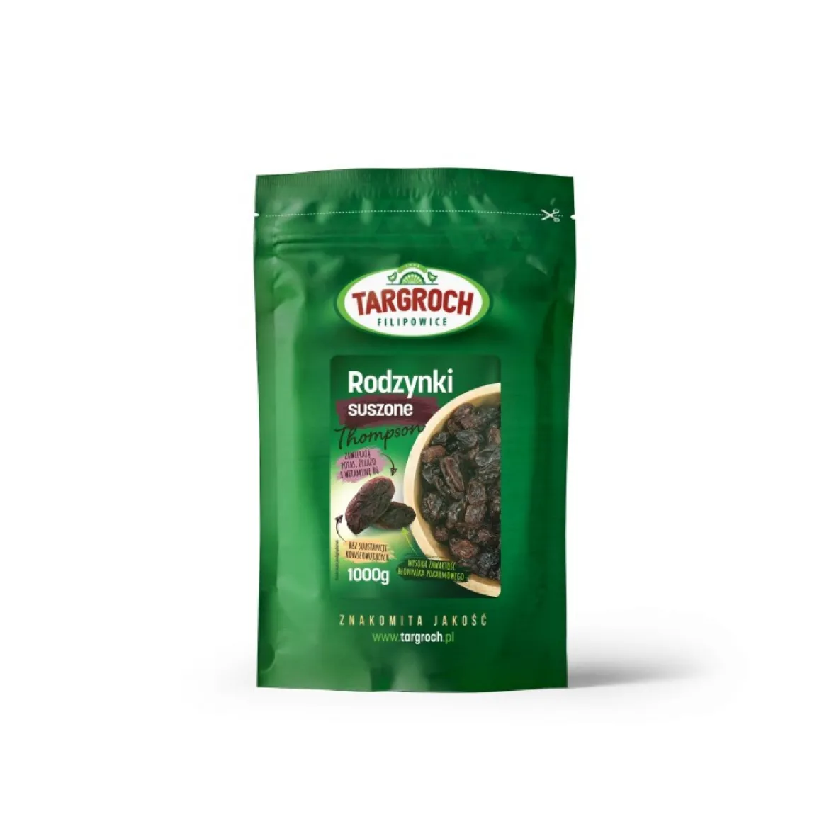 Rodzynki Thompson 1kg Targroch