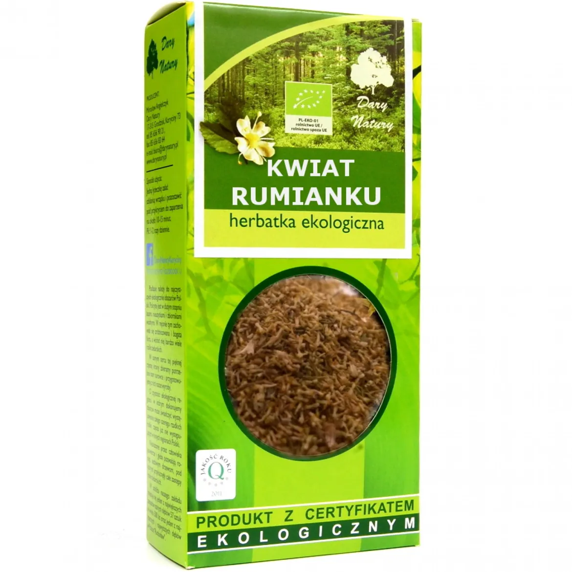 Rumianek kwiat EKO 50g Dary Natury