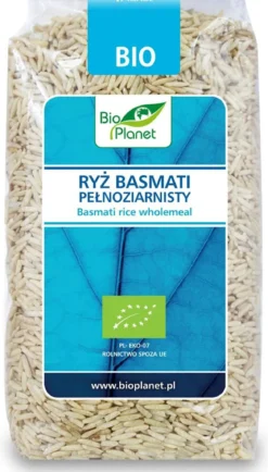 Ryż Basmati Pełnoziarnisty BIO 500g Bio Planet